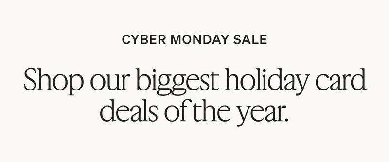 Extra 25% off Cards + Free Shipping on Holiday Cards