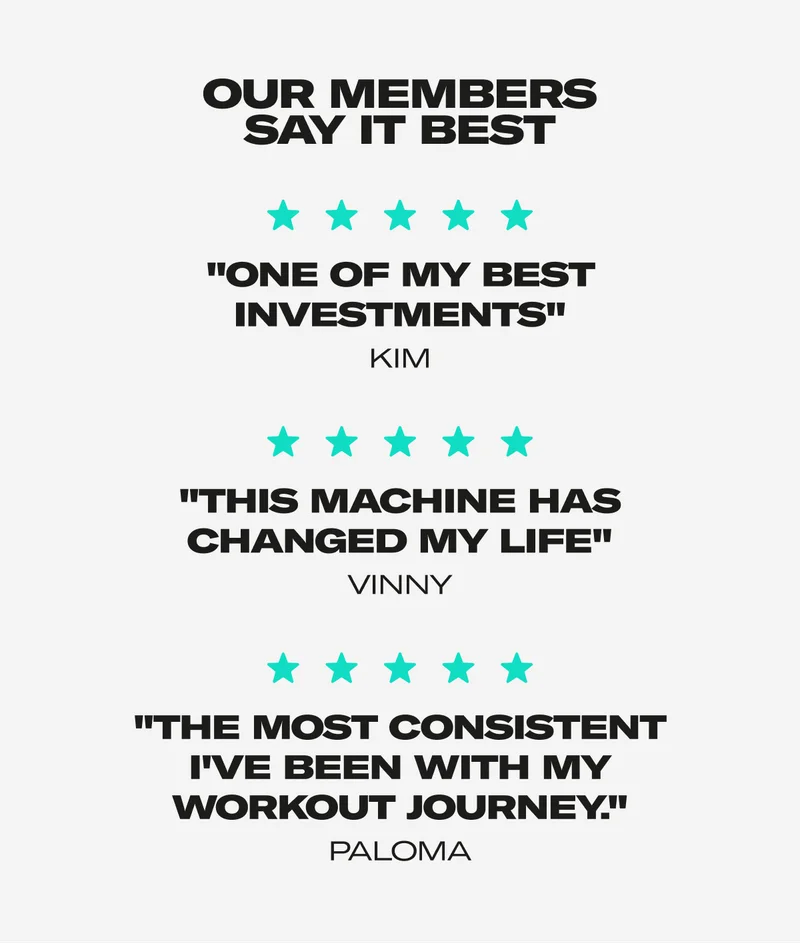 Our members say it best