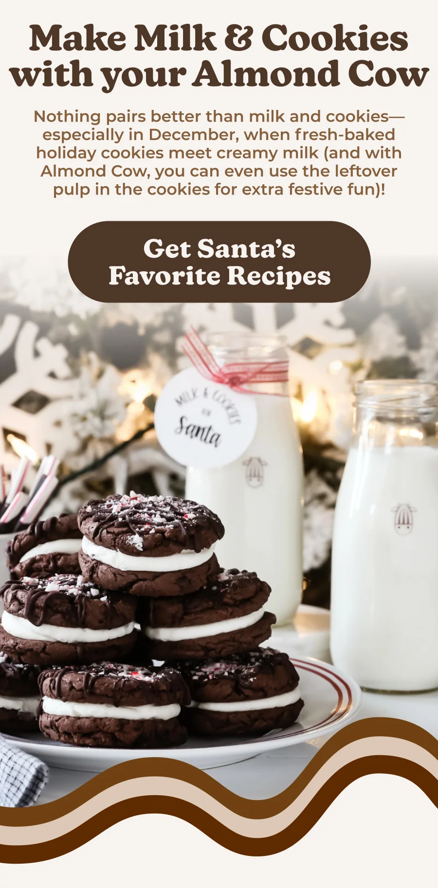 Make Milk & Cookies with your Almond Cow