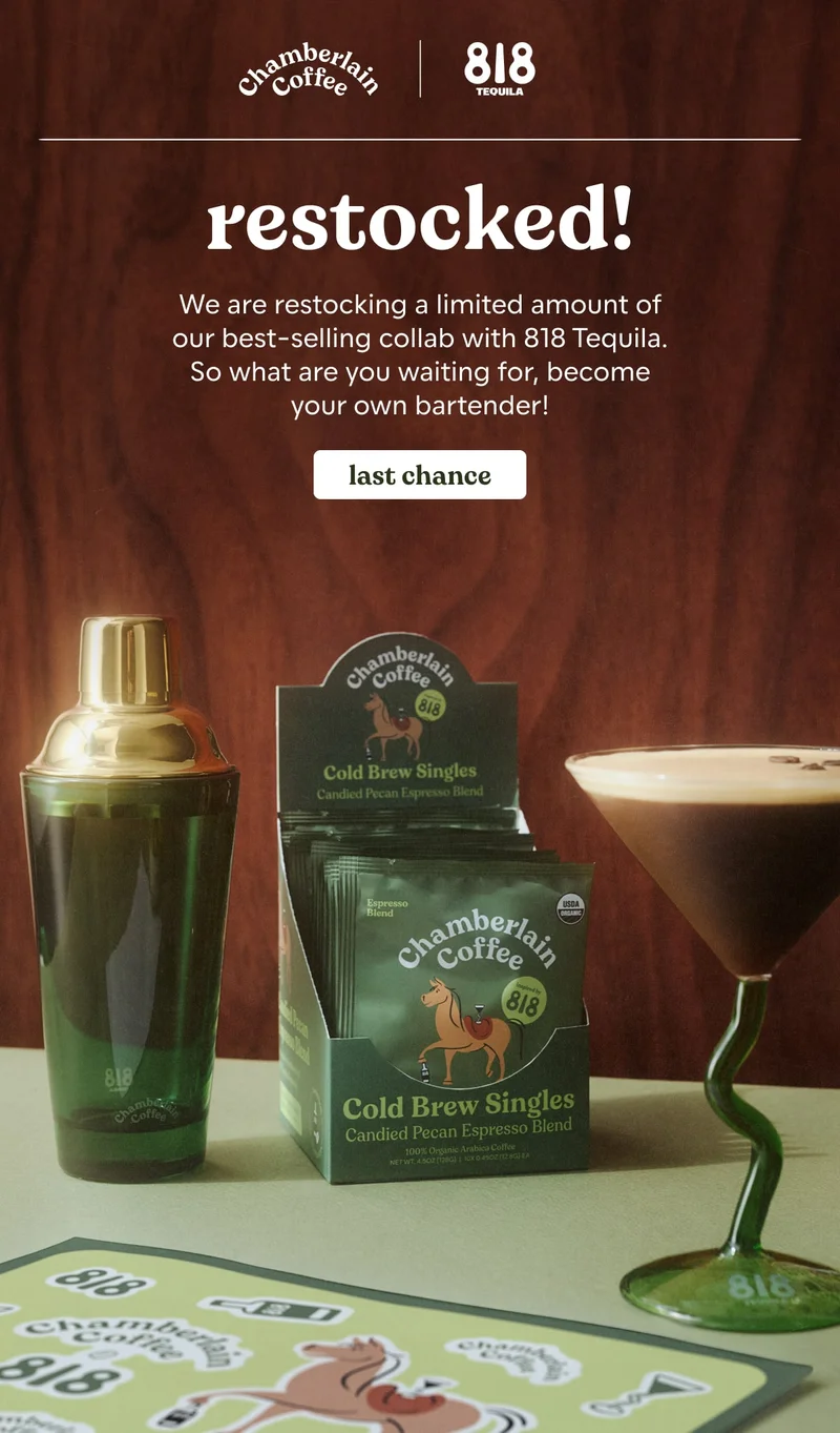 emma & kendall's espresso martini