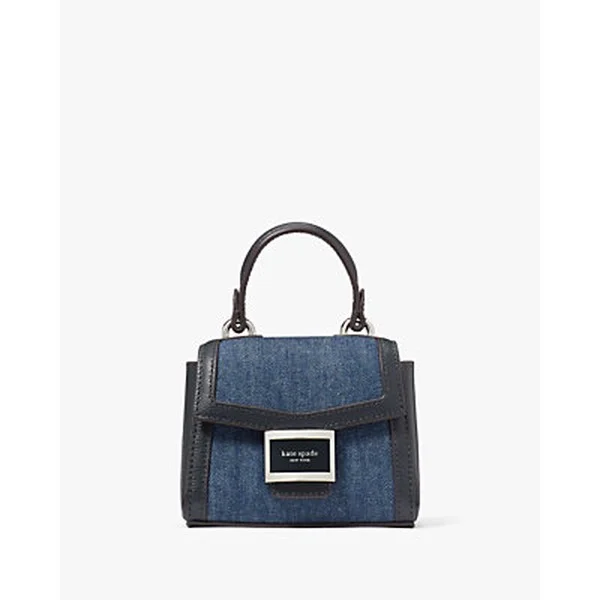 Katy Denim Micro Crossbody