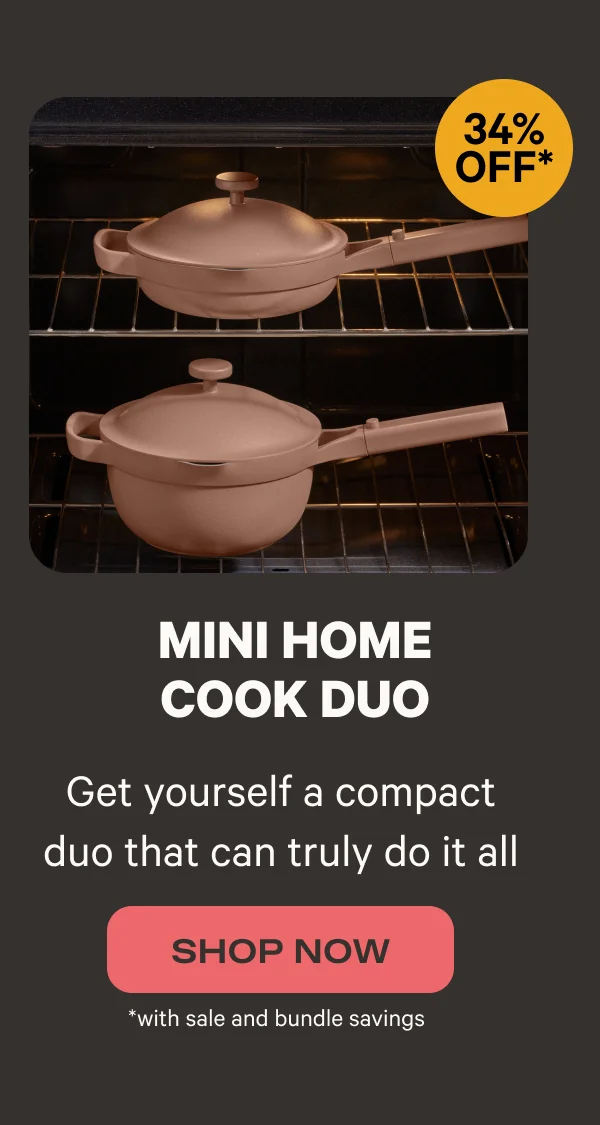 Mini Home Cook Duo (34% Off*) - Get yourself a compact duo that can truly do it all - Shop Now *With sale and bundle savings