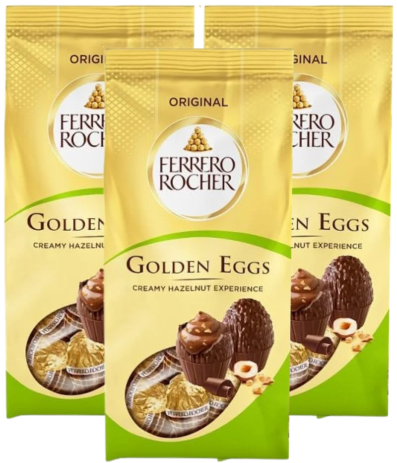 Image of Ferrero Rocher Golden Eggs (3 Pack)