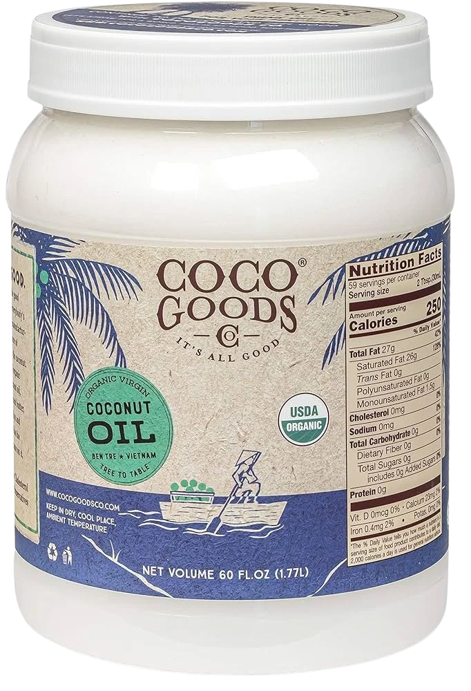 Image of Coco Goods Organic Virgin Coconut Oil - Cold Pressed