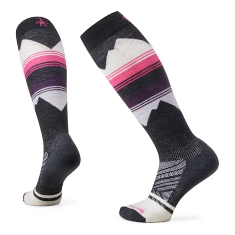 Women's Ski Pattern Over The Calf Socks