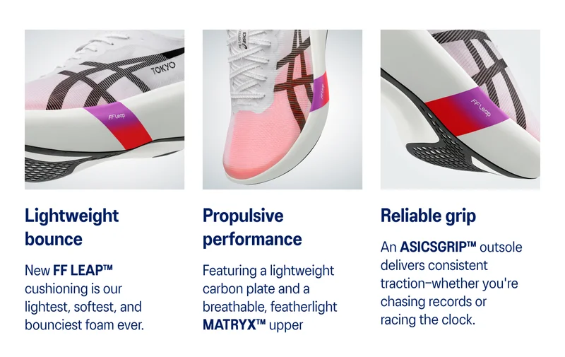 Lightweight Bounce, Propulsive Performance, Reliable Grip