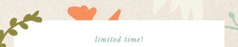 limited time!