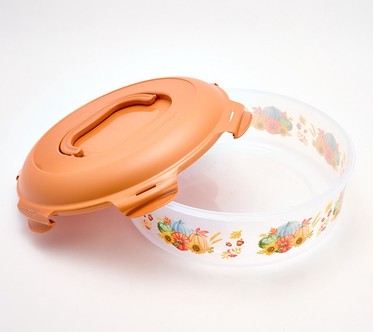 LocknLock Special Edition Printed Pie Carrier