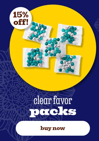 CLEAR FAVOR PACKS