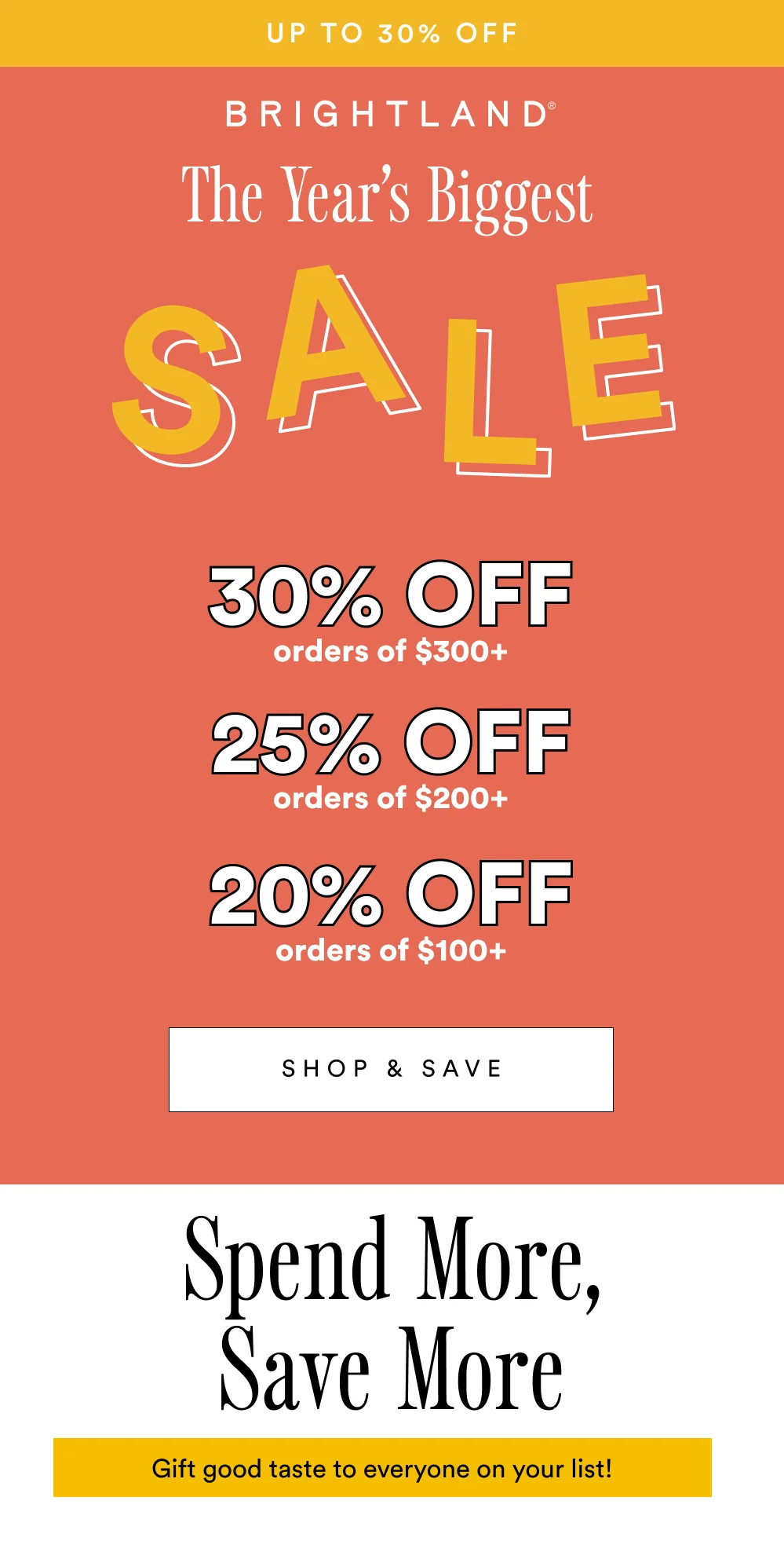 Shop the biggest sale of the year
