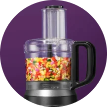 nutribullet 7-cup Food Processor 7-cup work bowl filled with food