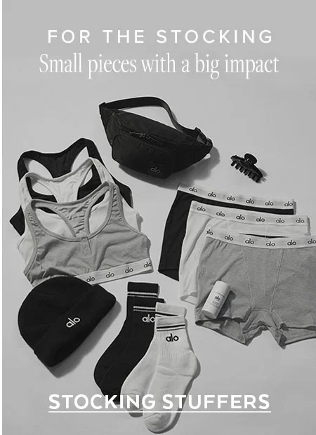 FOR THE STOCKING SMALL PIECES WITH BIG IMPACT STOCKING STUFFERS