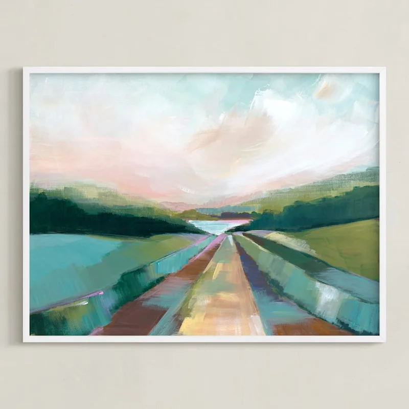 The Lake Trail Limited Edition Fine Art Print 2 by Alison Jerry | Minted