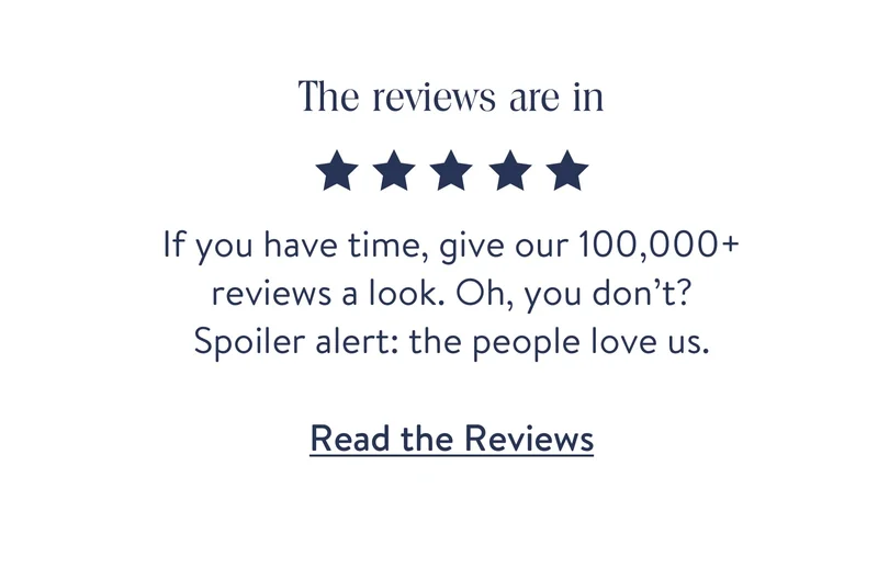 The reviews are in