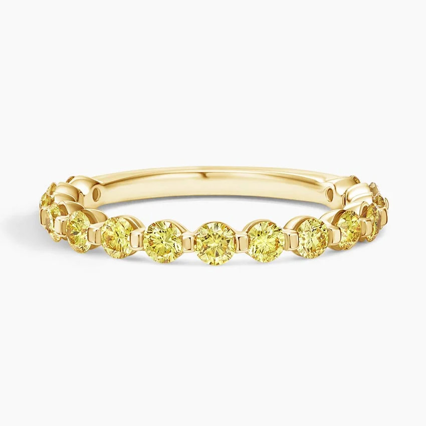Yellow Lab Diamond Ring