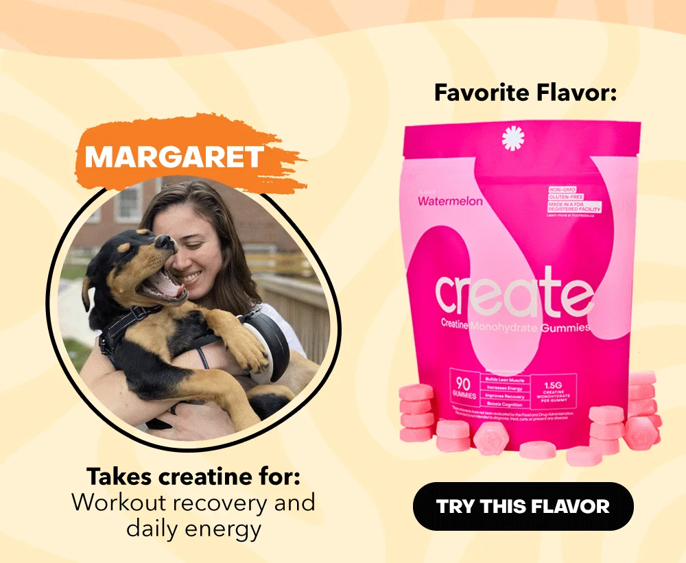 Try Create's Creatine Gummies Now