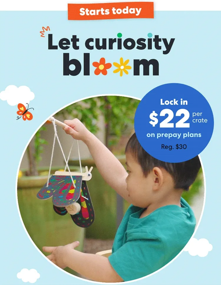Let curiosity bloom!