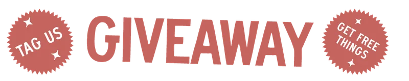 Giveaway: Tag Us, Get Free Things