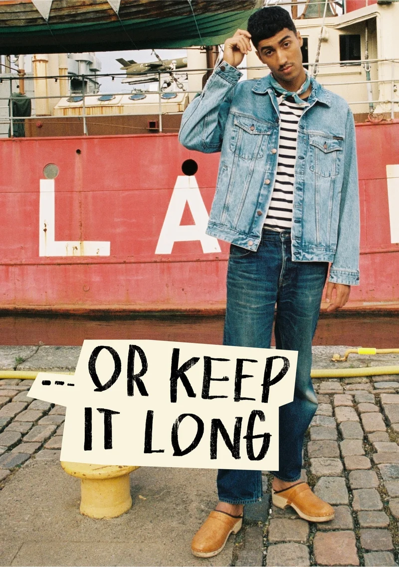 ...or keep it long (JEANS)