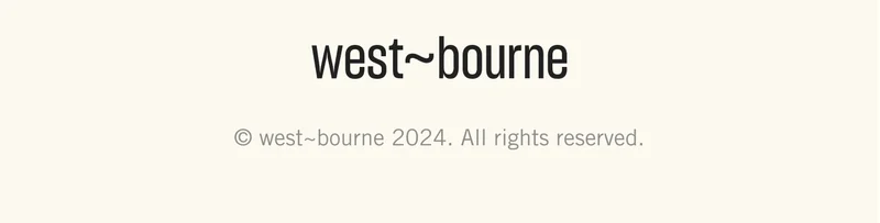 west~bourne 2024. All rights reserved.