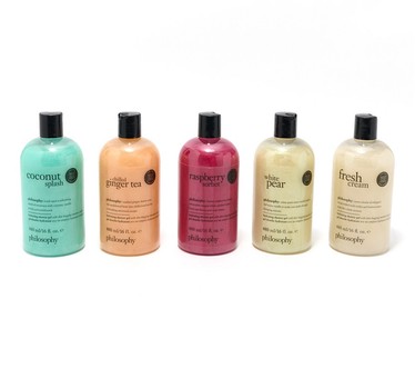 philosophy spring fling multi-tasking 16oz shower gel 5pc collection