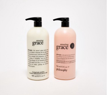 philosophy super-size 32oz fragrance 3-in-1 shower gel &lotion duo