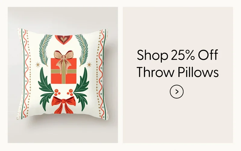 Shop 25% Off Throw Pillows