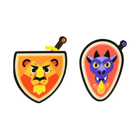 Vilac Kids Sword & Shield Play Set