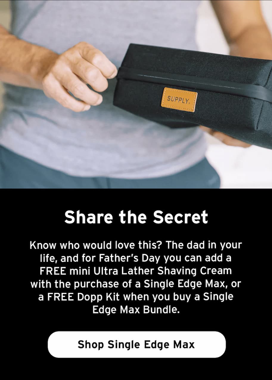 Shop single edge max