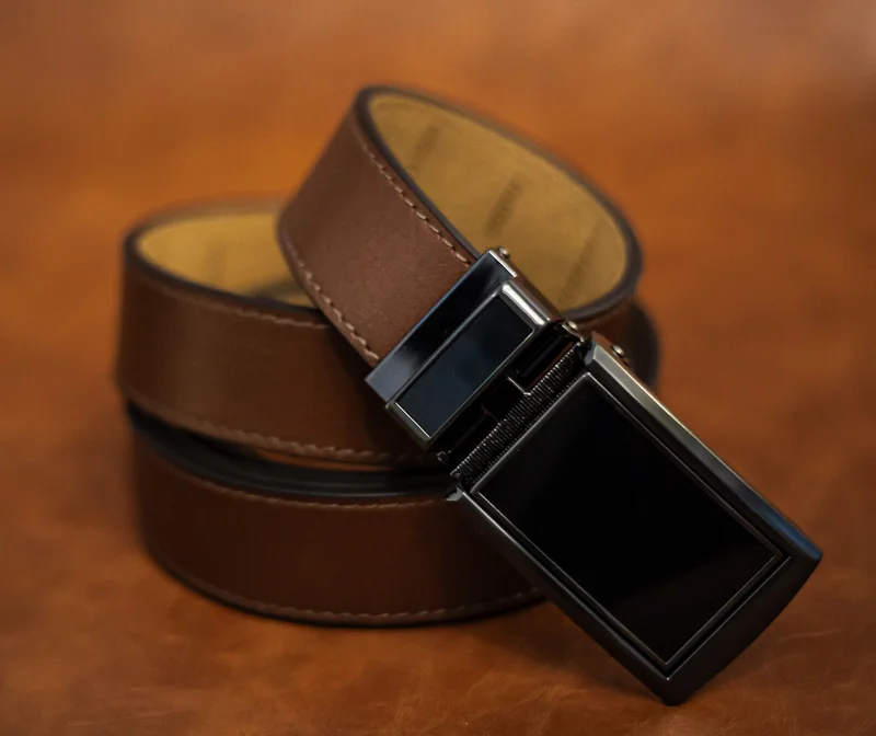 Brown Full Grain Leather Belt