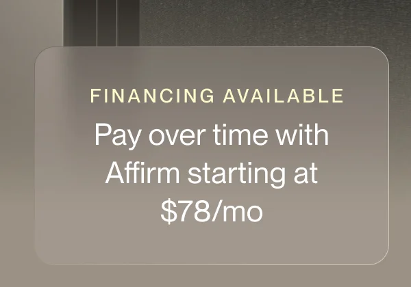 financing available