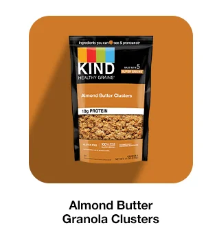 Almond Butter Granola Clusters