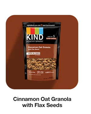 Cinnamon Oat Granola with Flax Seeds