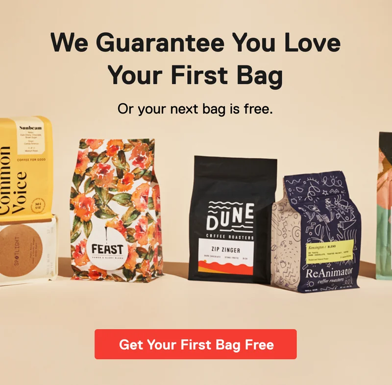 We Guarantee You Love Your First Bag. Start Our Quiz