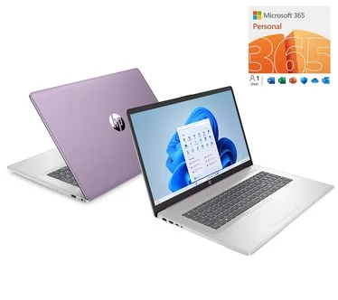 HP 17" Touch Laptop Intel 128GB Storage w/ MS365 and HP Smart Friend