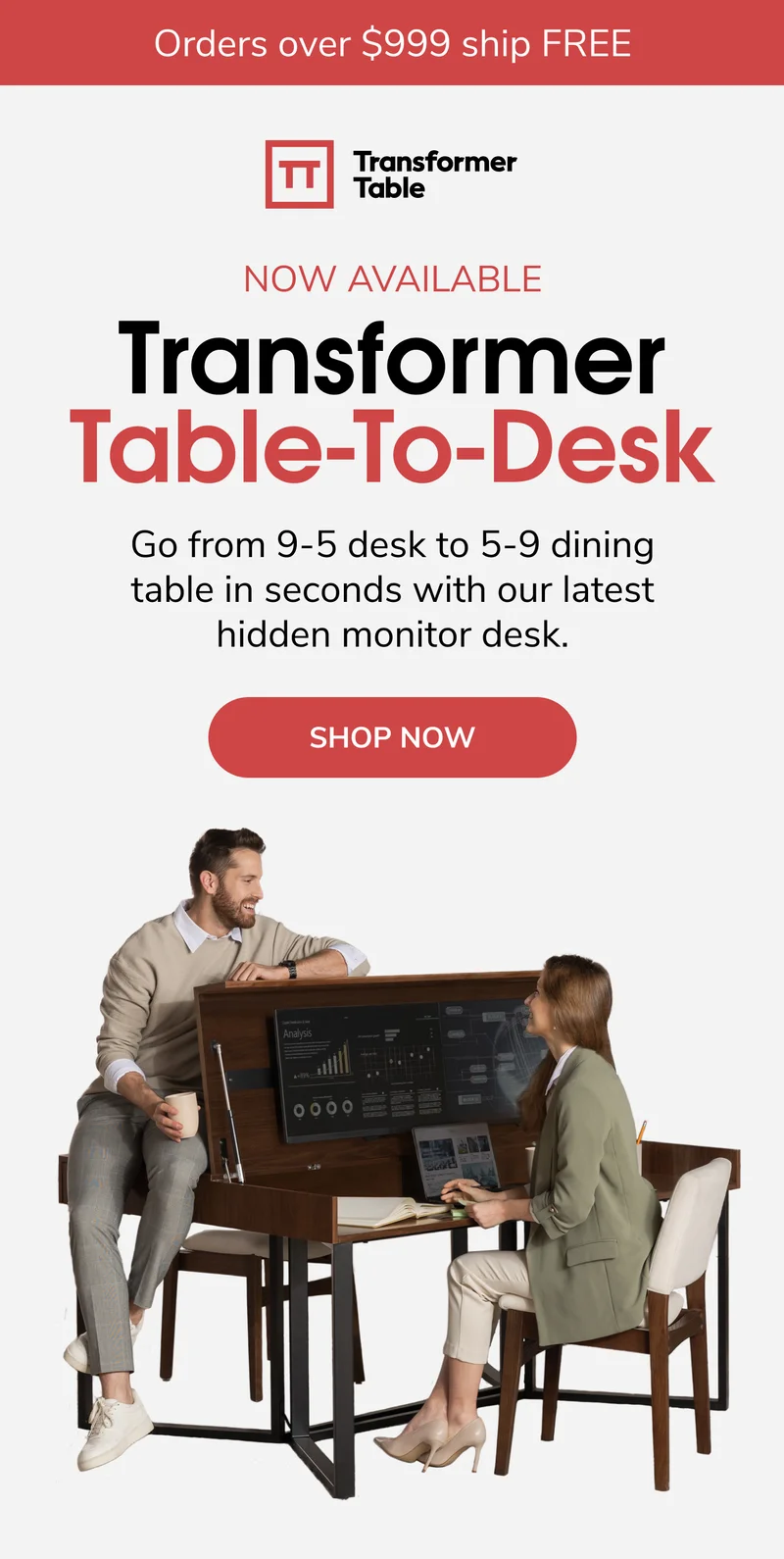 Our Table-To-Desk Is Back!