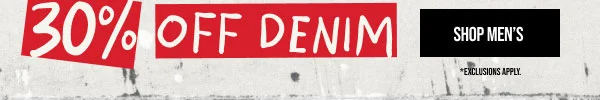 30% off Denim Shop Men's