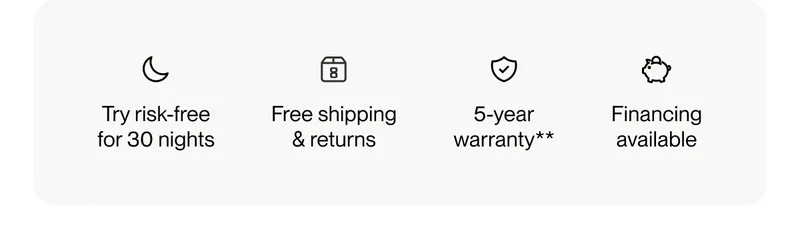 an image of a white background with a black and white text that says try free shipping for 30
