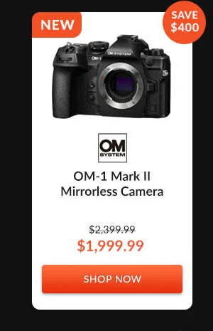 OM SYSTEM OM-1 Mark II Mirrorless Camera