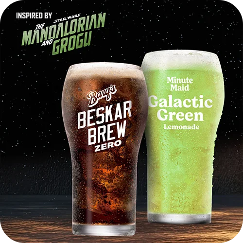 STAR WARS: THE MANDALORIAN AND GROGU COCA-COLA FREESTYLE MIXES