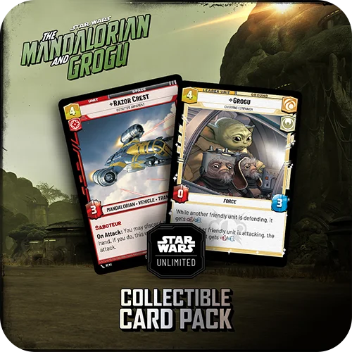 STAR WARS: THE MANDALORIAN AND GROGU TRADING CARDS