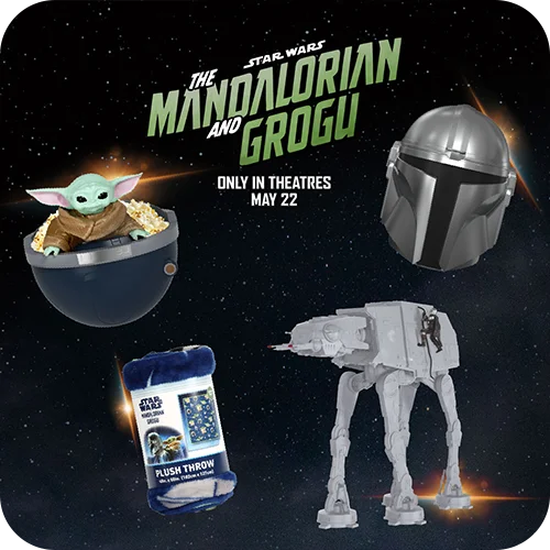 STAR WARS: THE MANDALORIAN AND GROGU CONCESSION COLLECTIBLES