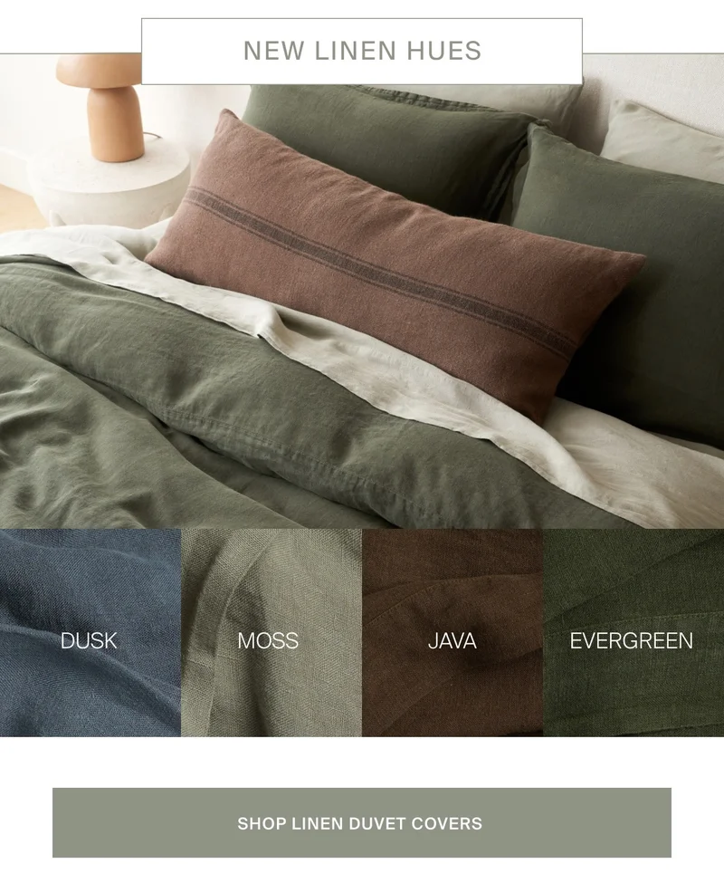 Shop Linen Duvet Covers