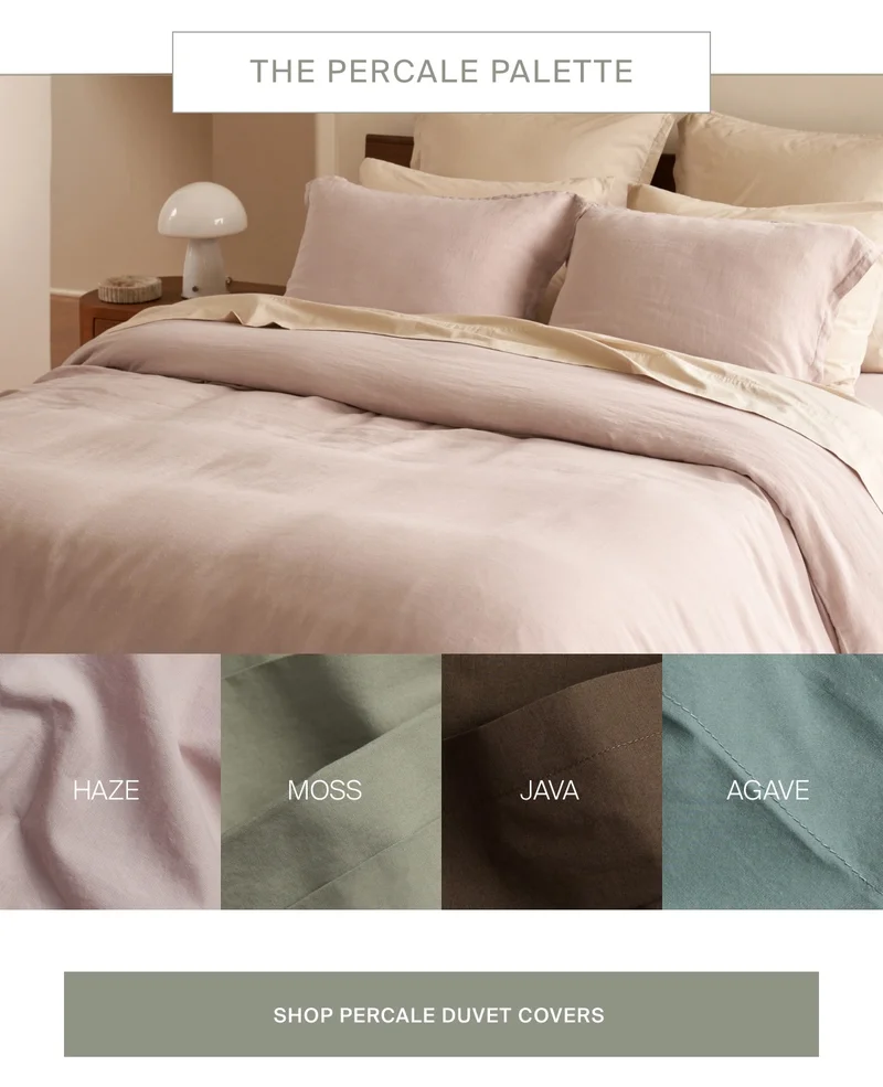 Shop Percal Duvet Covers