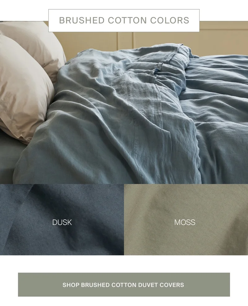 Shop Brushed Cotton Duvet Colors