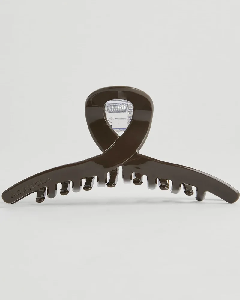 Hair Clip - Coffee Bean