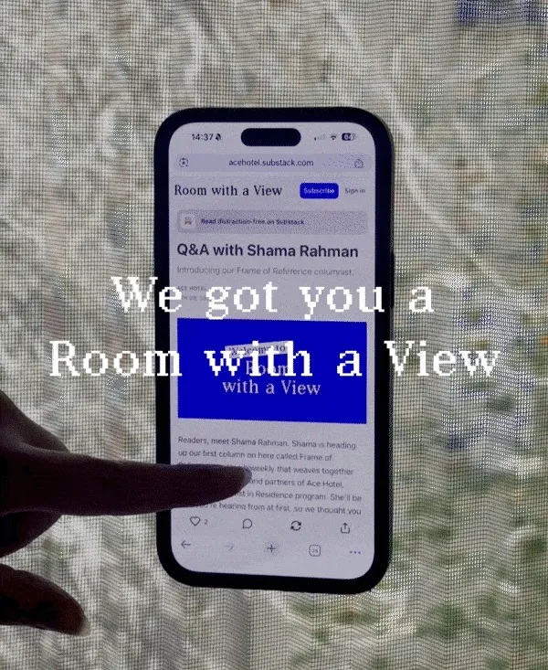 We got you a Room with a View