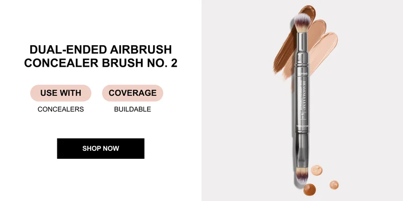 DUAL-ENDED AIRBRUSH CONCEALER BRUSH NO. 2