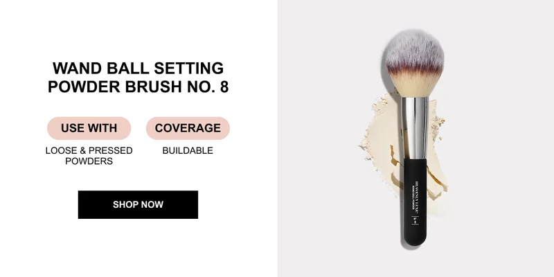 WAND BALL SETTING POWDER BRUSH NO. 8
