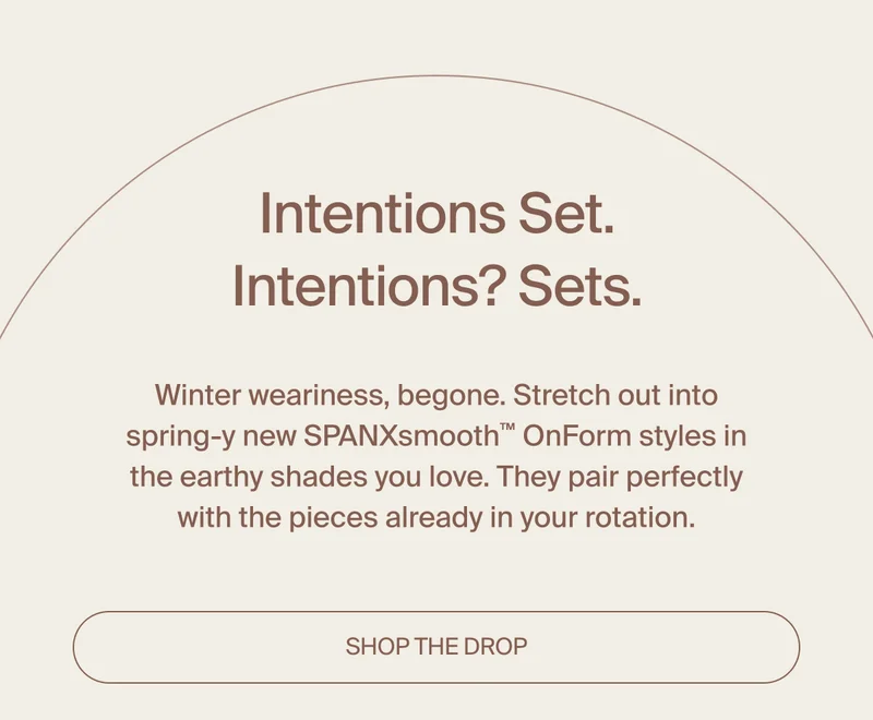 INTENTIONS SET. INTENTIONS? SETS.